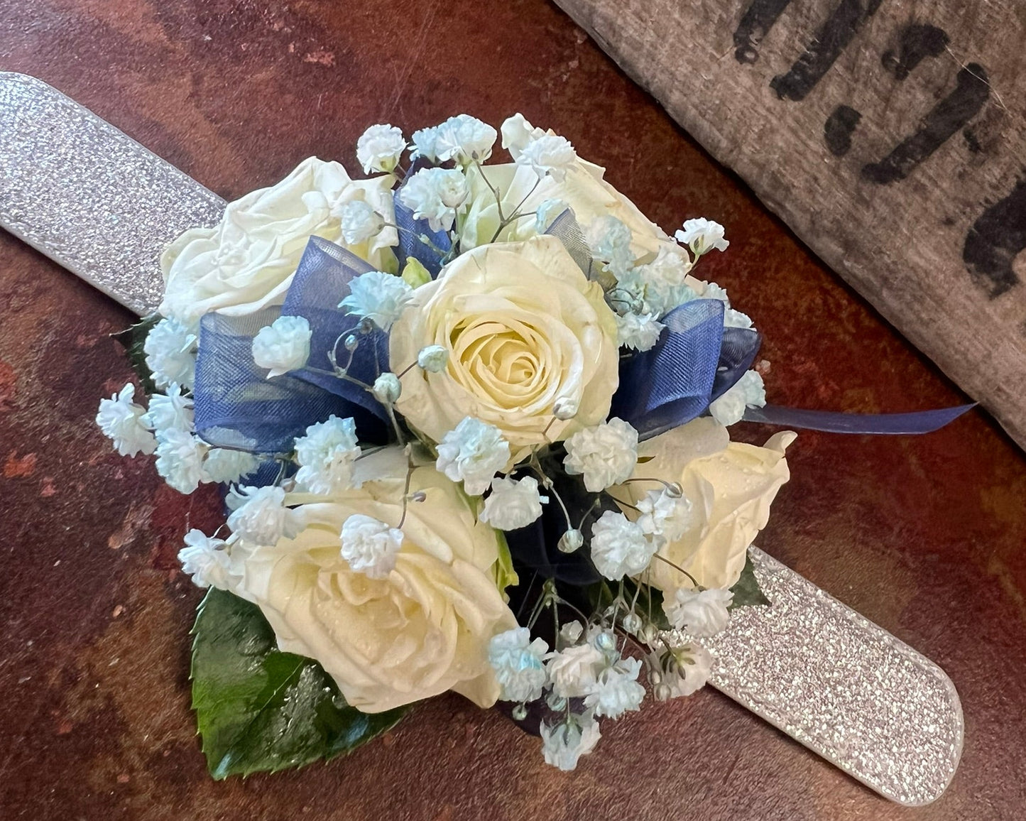 Fresh Flower Mini Rose Corsage
